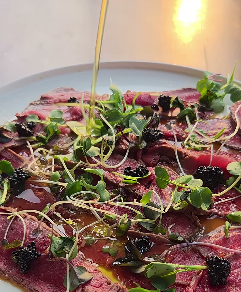 Yuzu Ponzu Beef Tataki